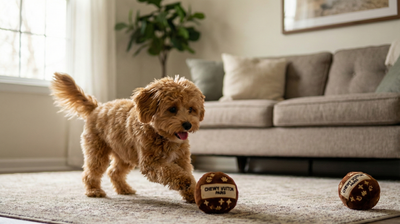 Chewy V Brown Ball Toys