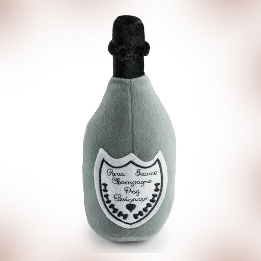 Dog Perignonn Champagne Toy