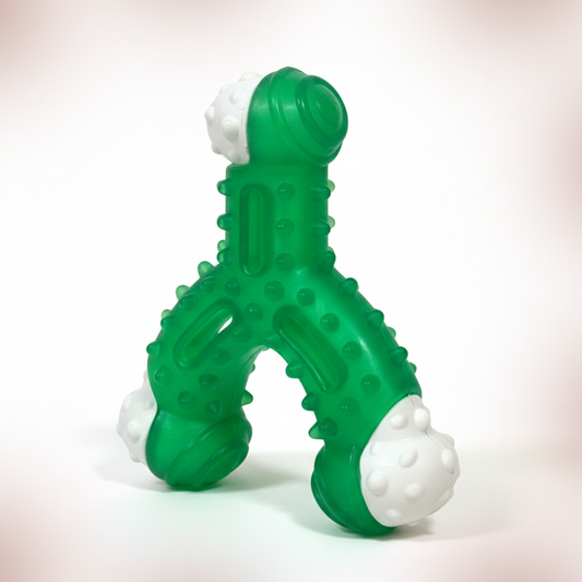 Green Teething Chew Toy