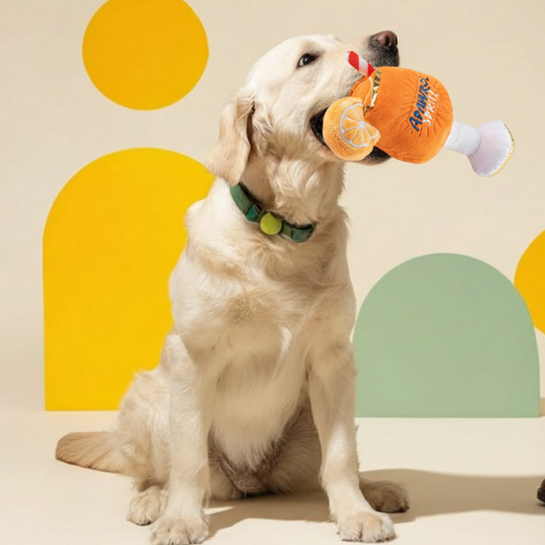 Apawrol Spritz Squeaker Dog Toy