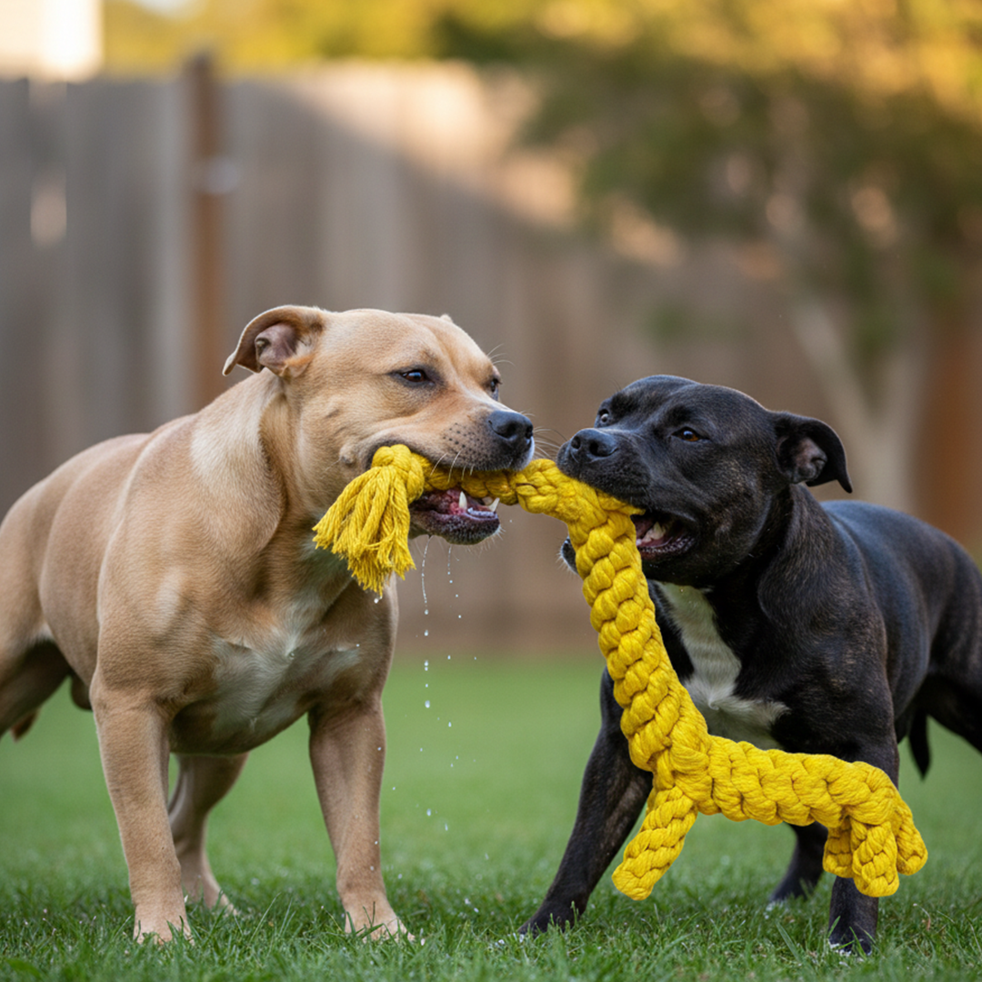 Giraffe Rope Dog Toy