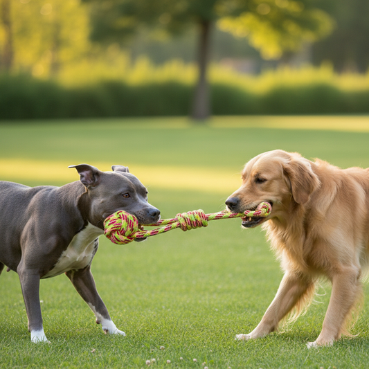 Sling and Ball Rope Toy