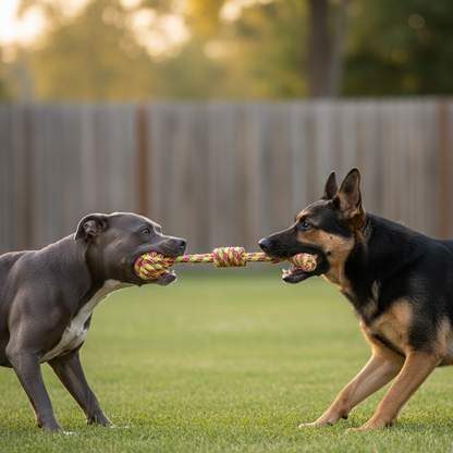 Sling and Ball Rope Toy