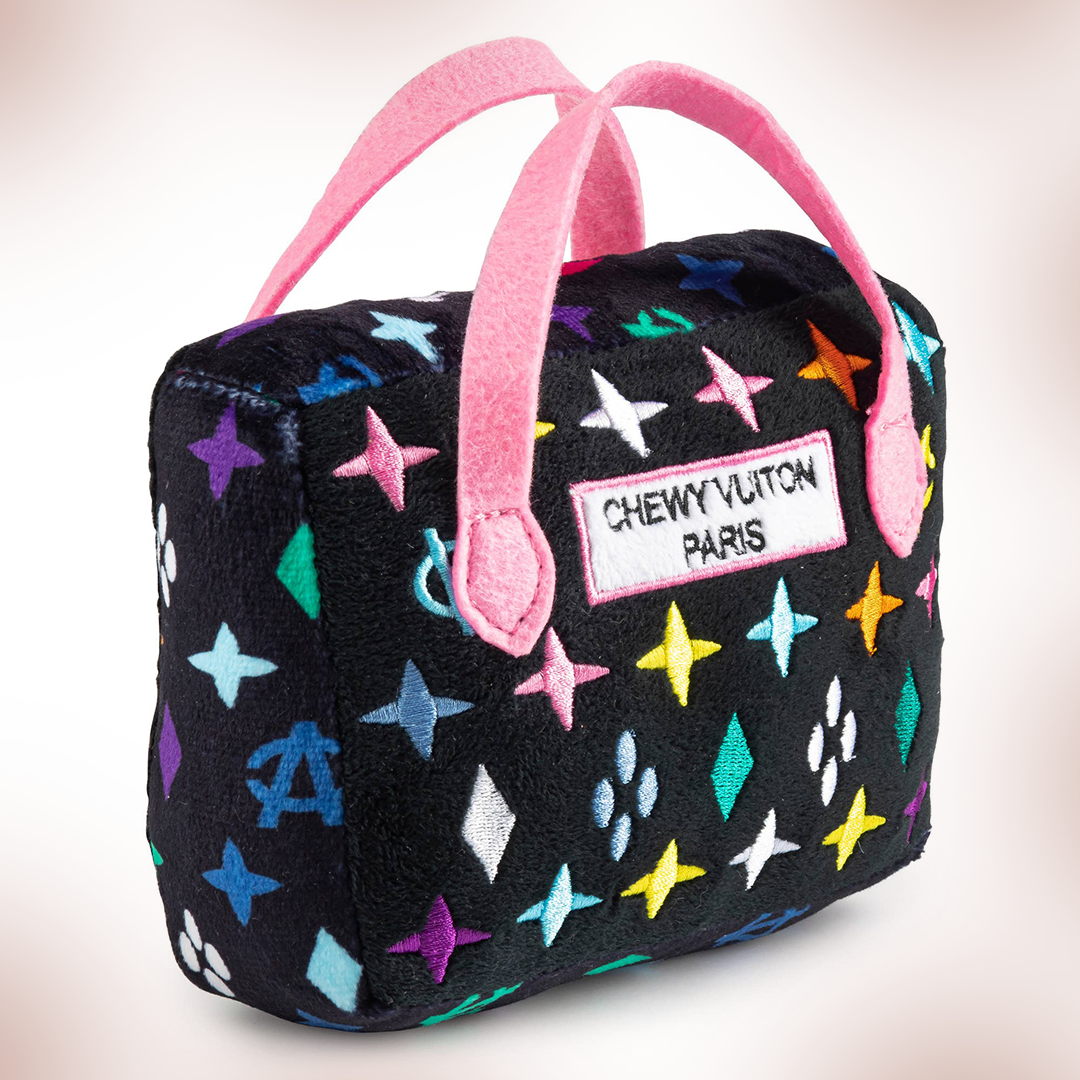 Chewy V Black Handbag