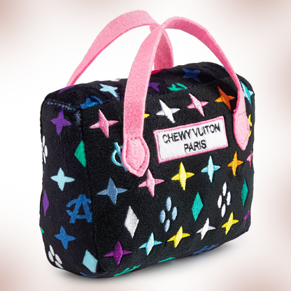 Chewy V Black Handbag