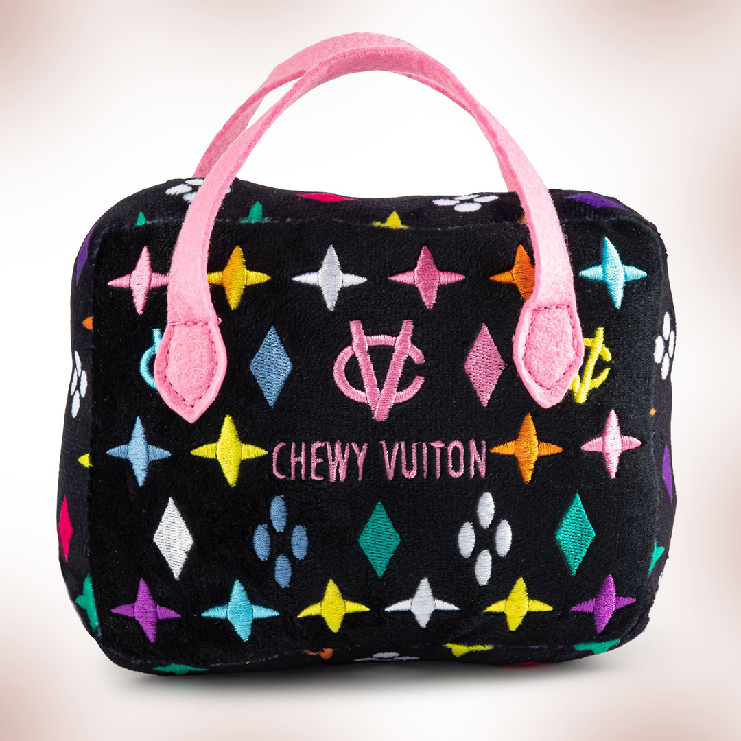 Chewy V Black Handbag