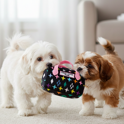 Chewy V Black Handbag