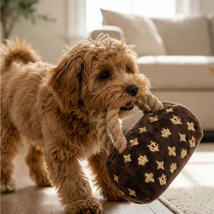 Chewy V Brown Handbag