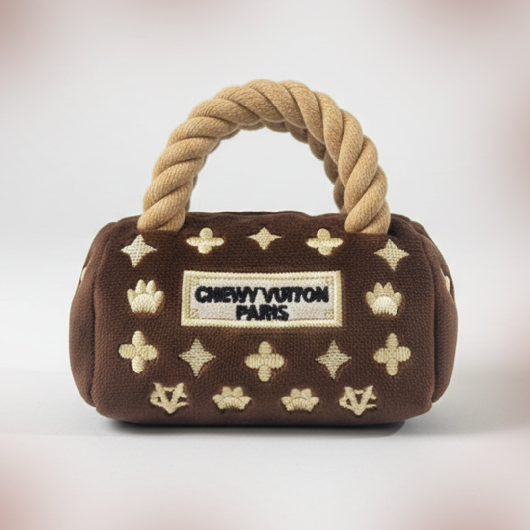 Chewy V Brown Handbag