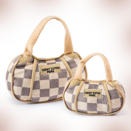 Chewy V Checker Handbag