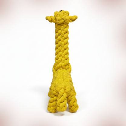 Giraffe Rope Dog Toy