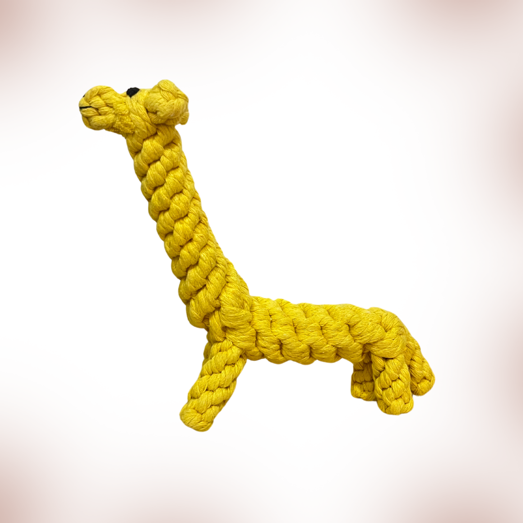 Giraffe Rope Dog Toy