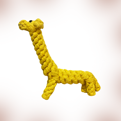 Giraffe Rope Dog Toy