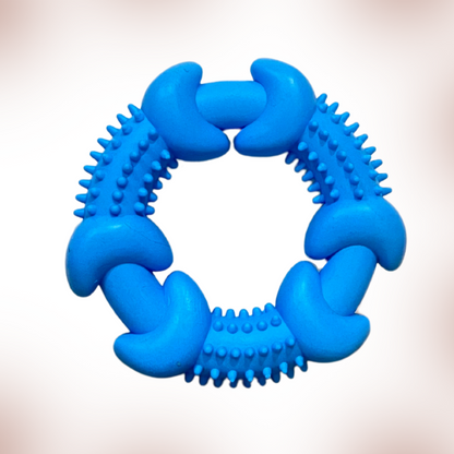 Blue Teething Chew Toy